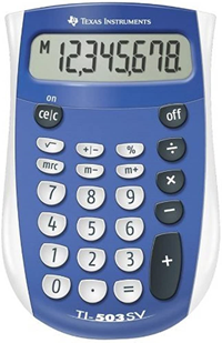 Ti-503 Sv Basic Calculator