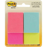 Sticky Notes 1.5X2 4Pk