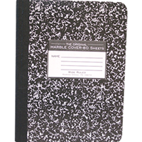 Wide Ruled Composition Notebook 80 Sheetes