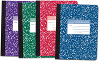 Wide Ruled Composition Notebook 100 Sheets