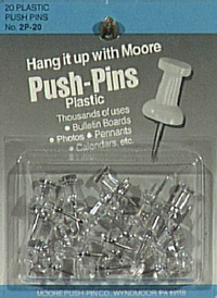 PUSH PINS