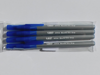 Round Xtra Comfort Ballpoint Pen Blue 4Pk