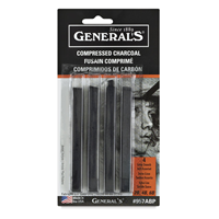 Charcoal Blick Compressed Black Stick Set 4Pc