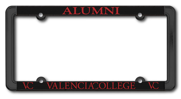 Valencia College Alumni License Plate Frame