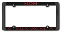 Valencia College Mom License Plate Frame