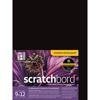 SCRATCHBOARD BLACK 9 x 12