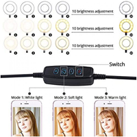 RING LIGHT LIVE-STREAM 2 IN 1 STAND