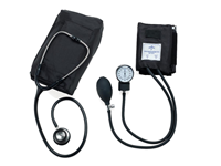 Stethoscope Set Stainless Steel Complimates W/ Sphygmomanometer And Case