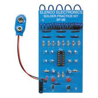 Elenco/Solder Practice Kit (Sp-1A)