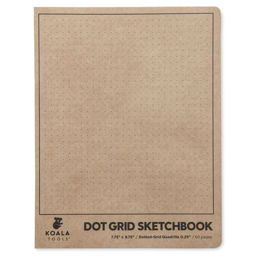 Koala Sketchbook Dot Grid Valencia College Campus Store