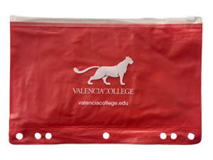 VC Red Mascot Pencil Pouch