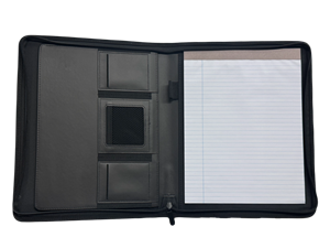 Valencia College Stitch Zipper Padfolio