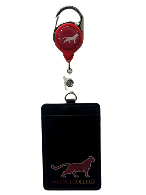 Valencia College Pumas Retractable ID Holder