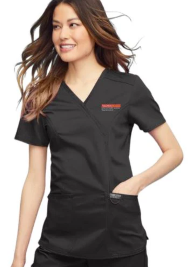 VC Respiratory Care Program Pewter Scrub Top (SKU 10663653221) VC Respiratory Care Program Pewter Scrub Top (SKU 10663653221)