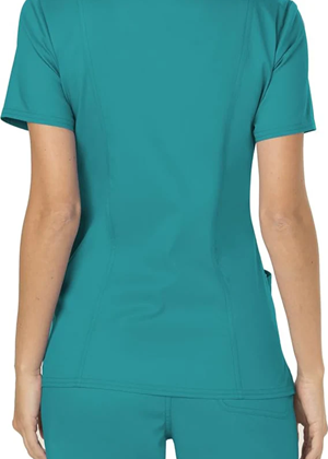 VC Sonography First Year Teal Blue Scrub Top
