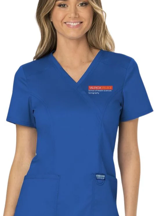 VC Sonography Second Year Royal Blue Scrub Top (SKU 10665565215) VC Sonography Second Year Royal Blue Scrub Top (SKU 10665565215)