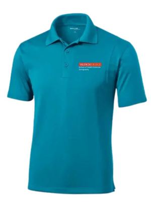 VC Sonography Teal Blue Polo