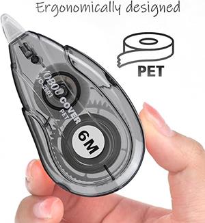 VOBOU Black Correction Tape