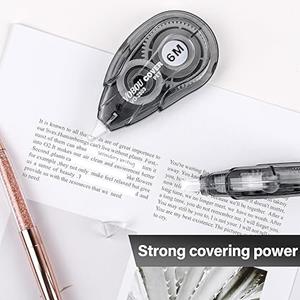 VOBOU Black Correction Tape