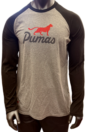Pumas Baseball Style Long Sleeve