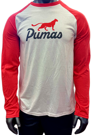 Pumas Baseball Style Long Sleeve