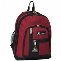 Everest Large Double Compartment Backpack