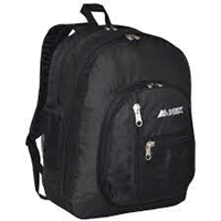 EVEREST LARGE DOUBLE COMPARTMENT BACKPACK