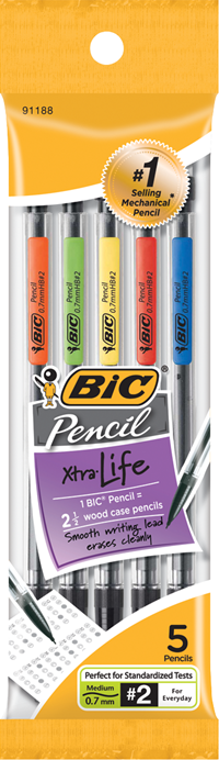 Xtra Life Mechanical Pencil 5/Pk