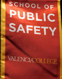 Valencia College Graduation Stole - School Of Public Safety