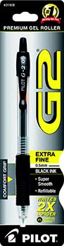 G2 Retractable Gel Pen Black .5Mm 1Pk