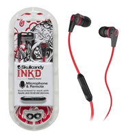 SKULLCANDY INK'D 2.0 IN-EAR HEADPHONE W/MIC