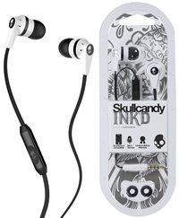 SKULLCANDY INK'D 2.0 IN-EAR HEADPHONE W/MIC