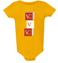 Valencia College Onesie Gold